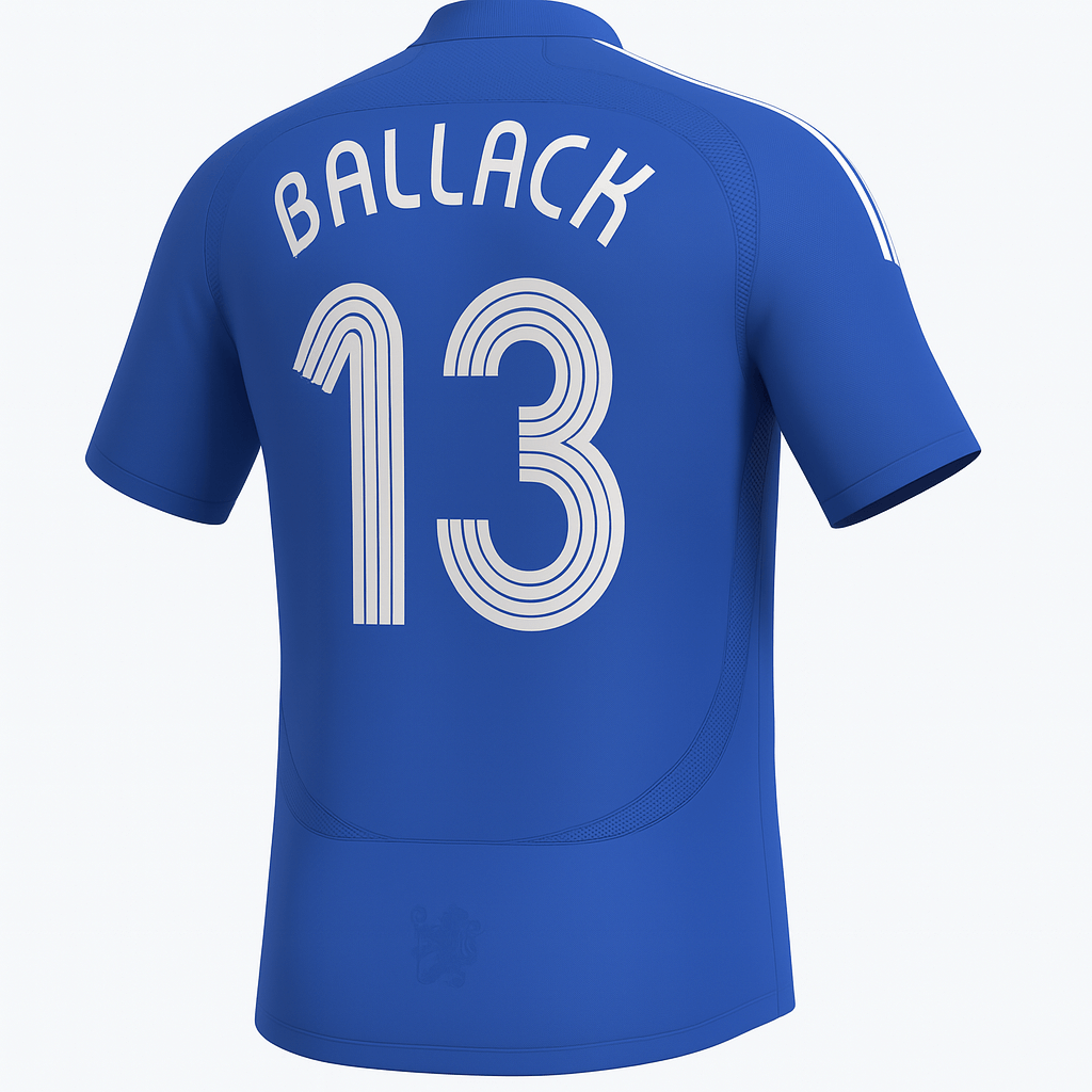 2006–08 Chelsea Home Ballack #13 (New) - Size XXL