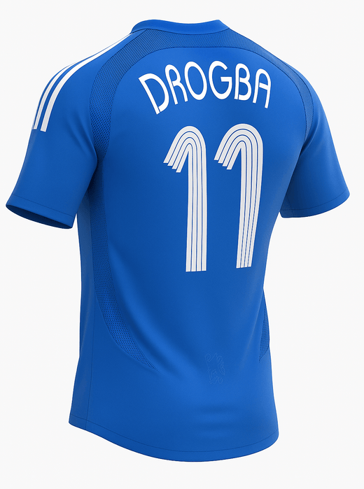 2006–08 Chelsea Home Drogba #11 (New) - Size XXL