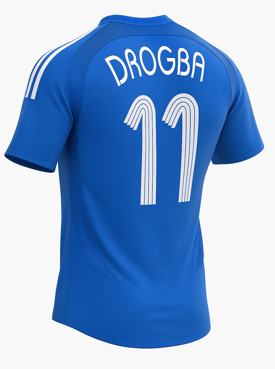 2006–08 Chelsea Home Drogba #11 (New) - Size XXL