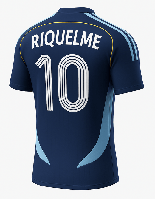 2006 Argentina Away Riquelme #10 (New) - Size XS