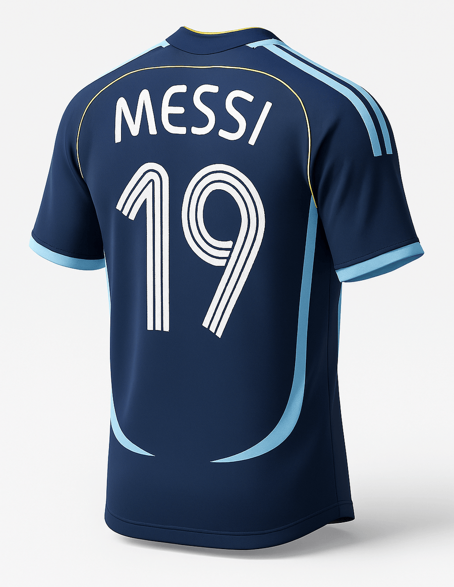 2006 Argentina Away Messi #19 (New) - Size XL