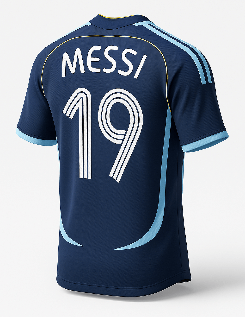 2006 Argentina Away Messi #19 (New) - Size S