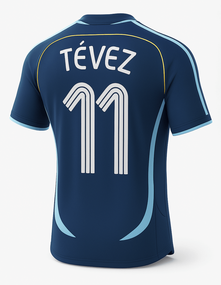2006 Argentina Away Tevez #11 (New) - Size XS