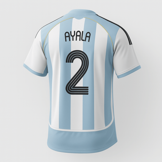 2006 Argentina Home Ayala #2 (New) - Size L