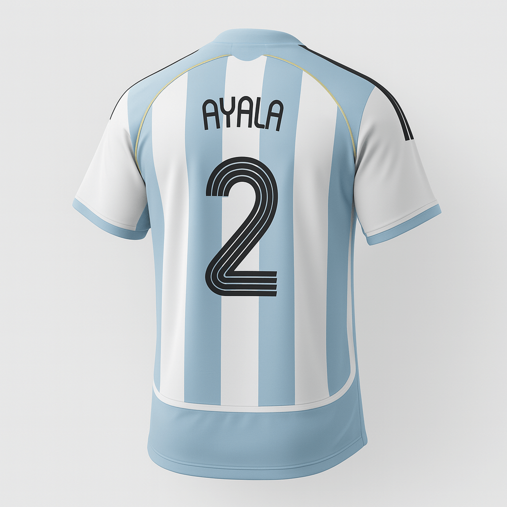 2006 Argentina Home Ayala #2 (New) - Size S
