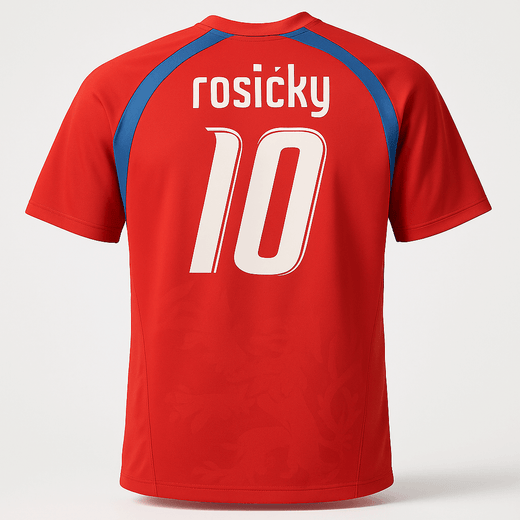 2006 Czech Republic Home Rosicky #10 (New) - Size L
