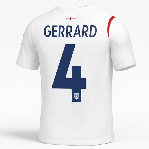 2006 England Home Gerrard #8 (New) - Size XS