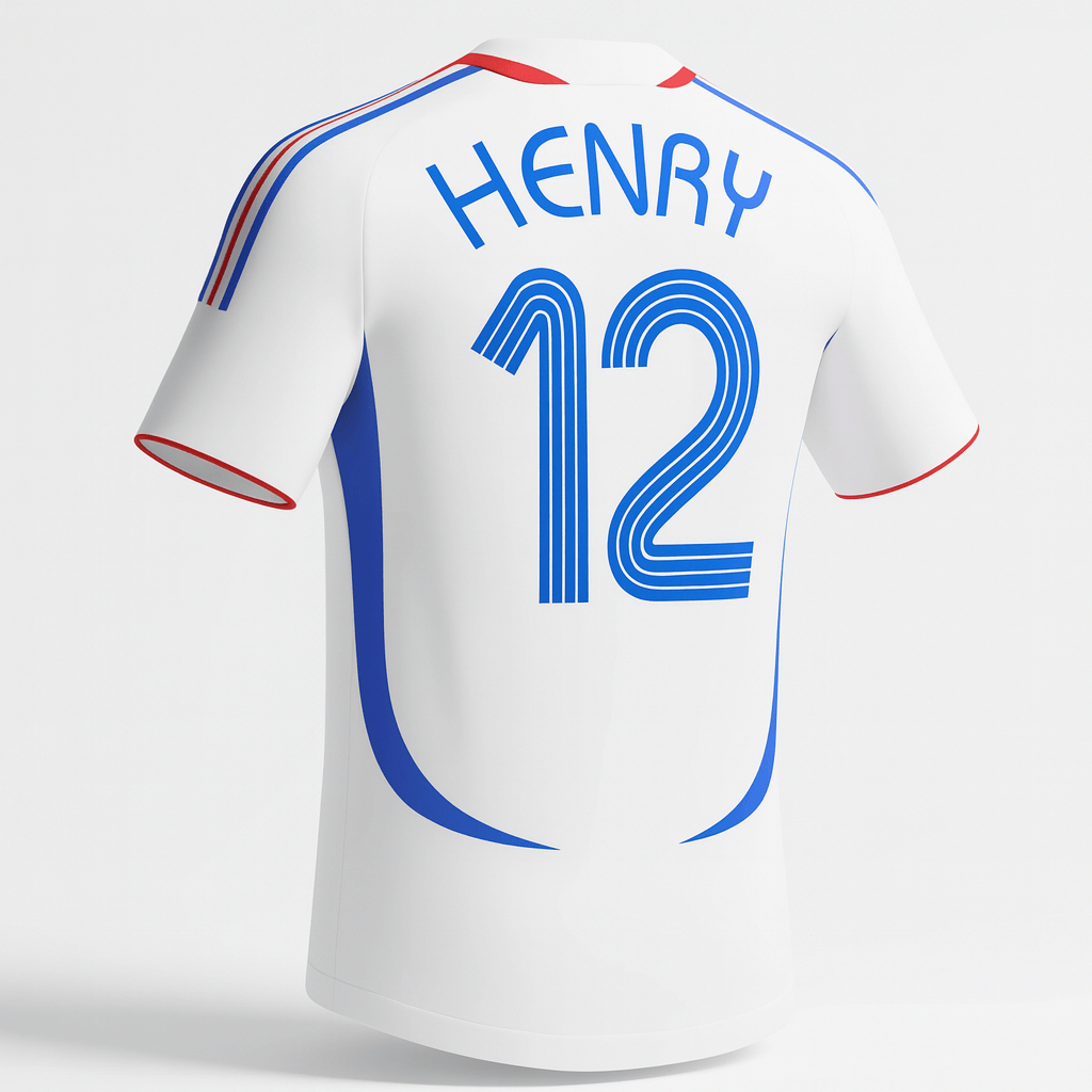 2006 France Away Henry #12 (New) - Size S