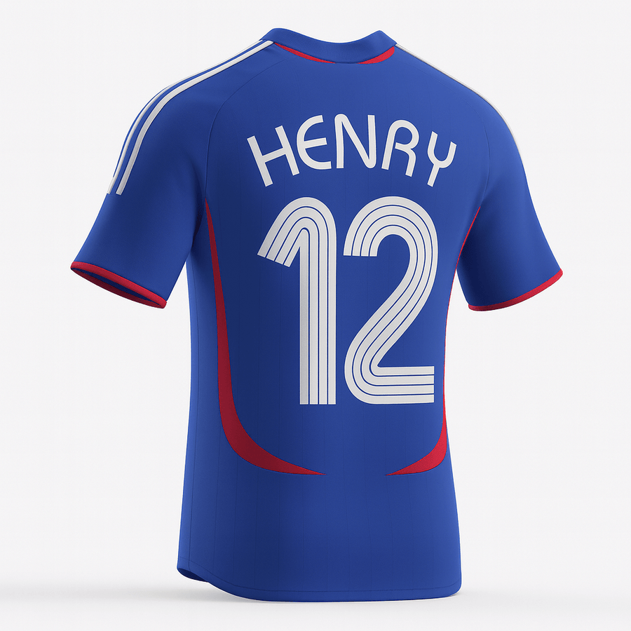2006 France Home Henry #12 (New) - Size XS
