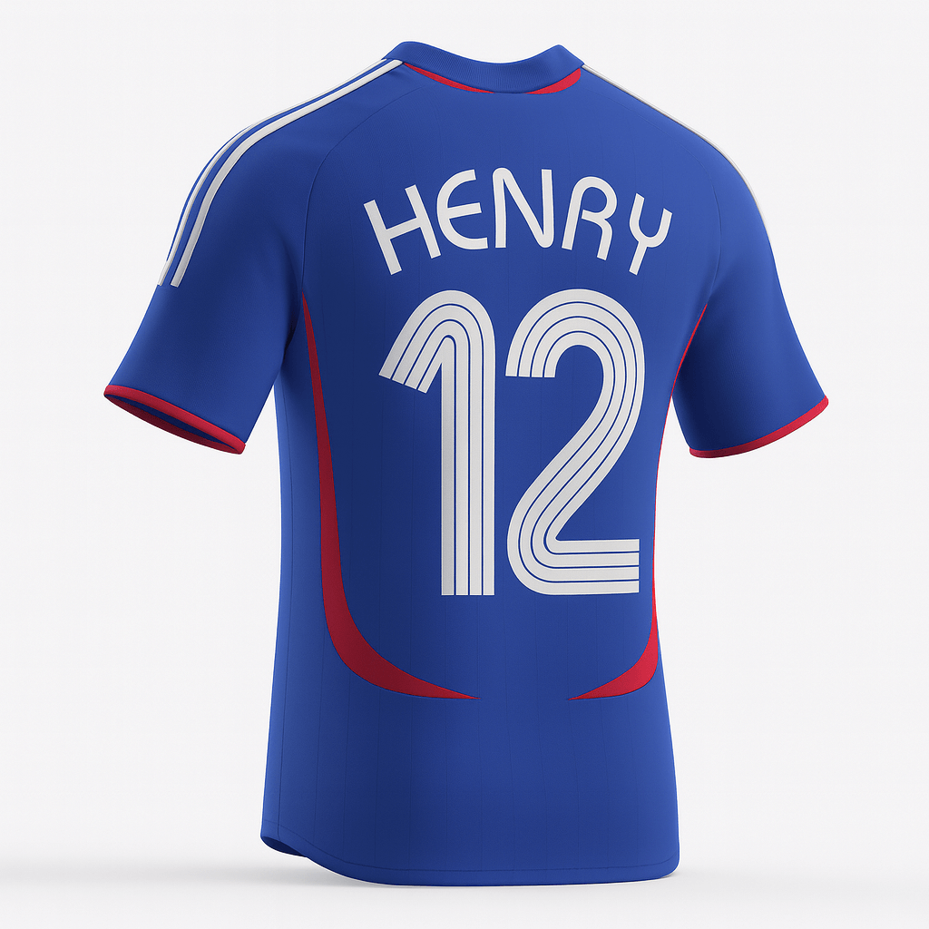 2006 France Home Henry #12 (New) - Size M