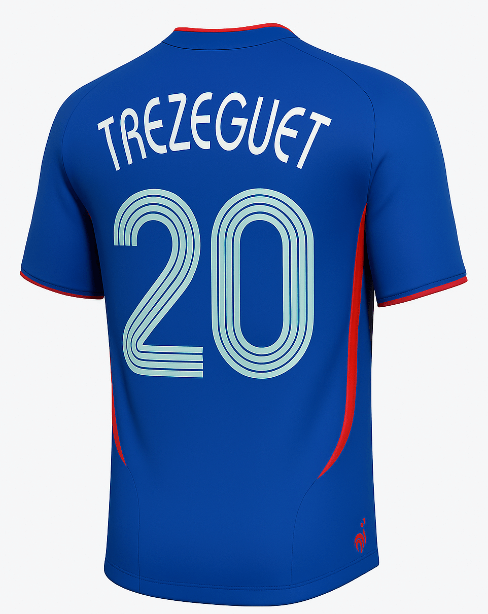 2006 France Home Trezeguet #20 (New) - Size XXL