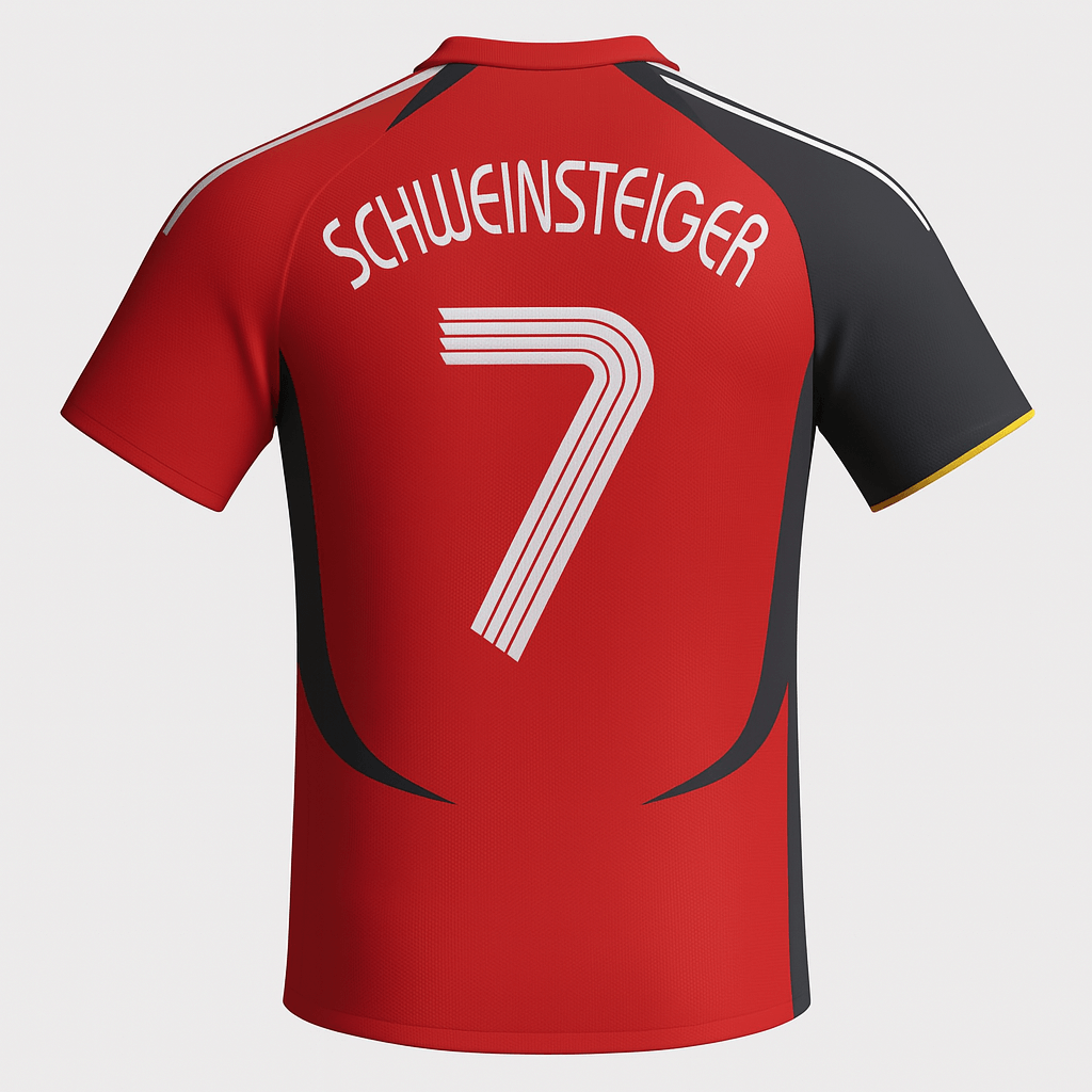 2006 Germany Away Schweinsteiger #7 (New) - Size XXL