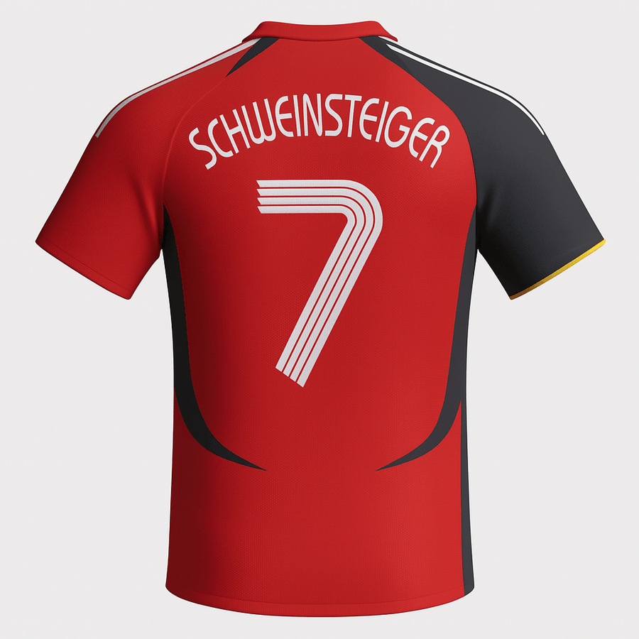 2006 Germany Away Schweinsteiger #7 (New) - Size L