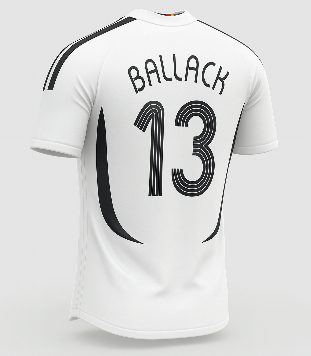 2006 Germany Home Ballack #13 (New) - Size XL
