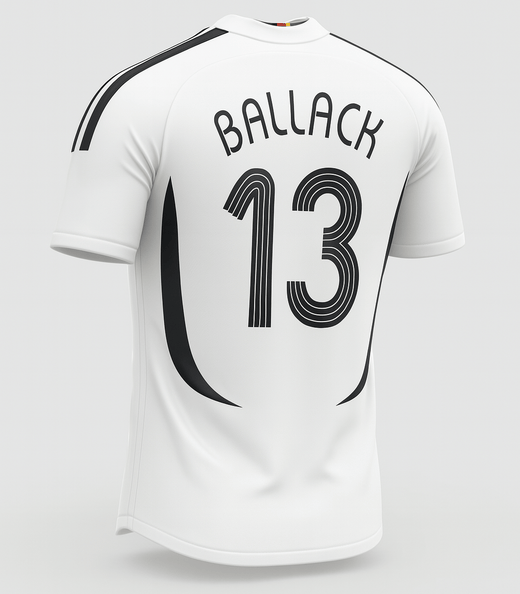 2006 Germany Home Ballack #13 (New) - Size XL