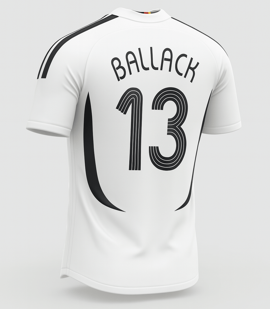 2006 Germany Home Ballack #13 (New) - Size L