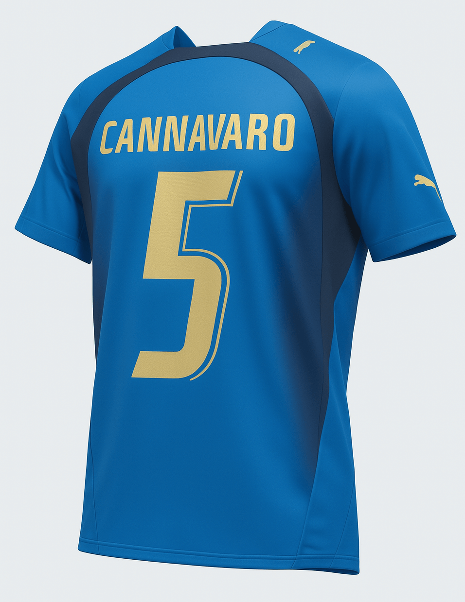 2006 Italy Home Cannavaro #5 (New) - Size L