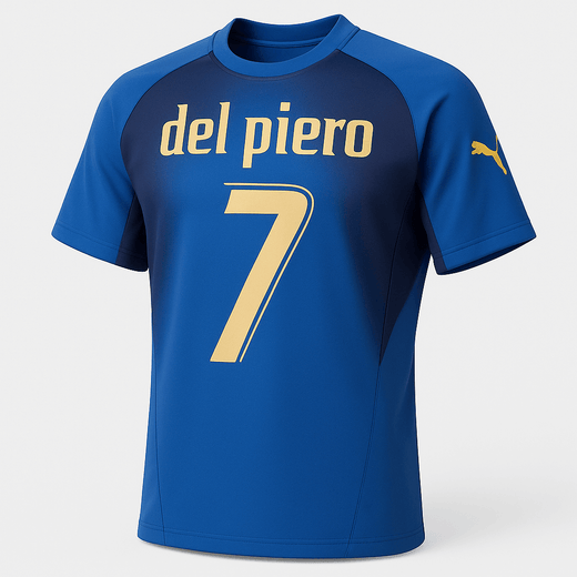 2006 Italy Home Del Piero #7 (New) - Size L