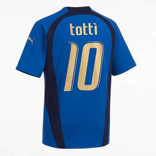 2006 Italy Home Totti #10 (New) - Size S