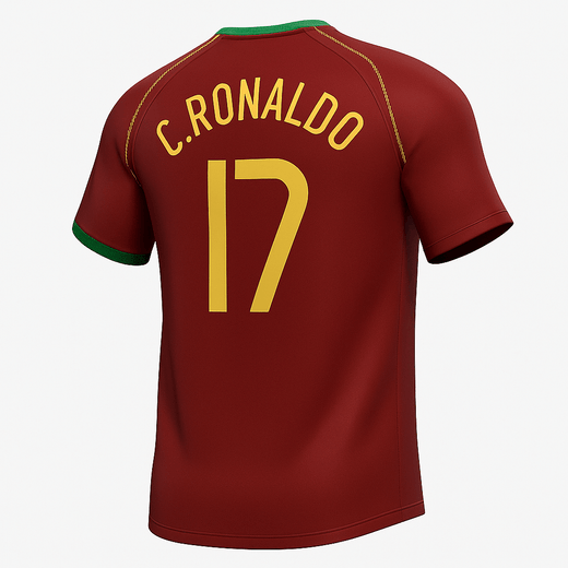2006 Portugal Home C.Ronaldo #17 (New) - Size XS