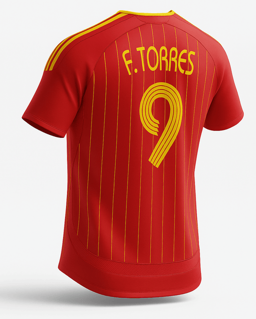 2006 Spain Home F.Torres #9 (New) - Size XS