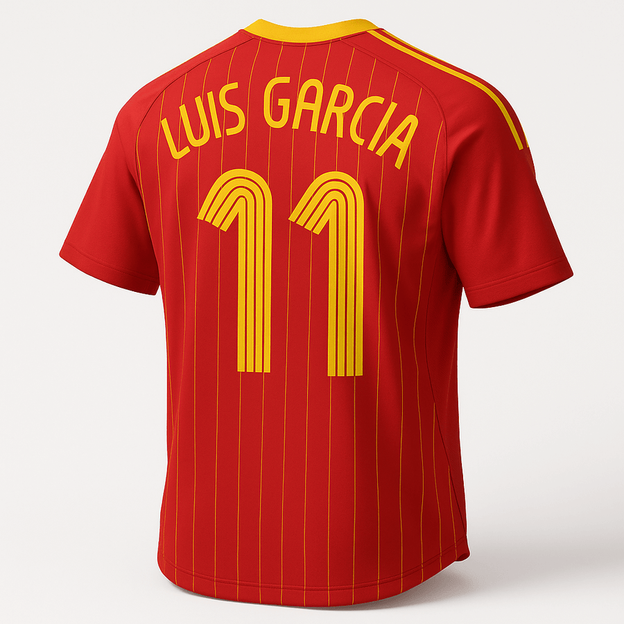 2006 Spain Home Luis Garcia #11 (New) - Size XS