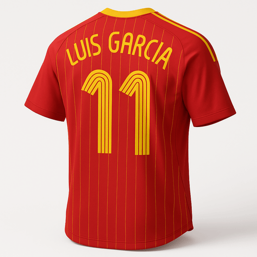 2006 Spain Home Luis Garcia #11 (New) - Size XXL