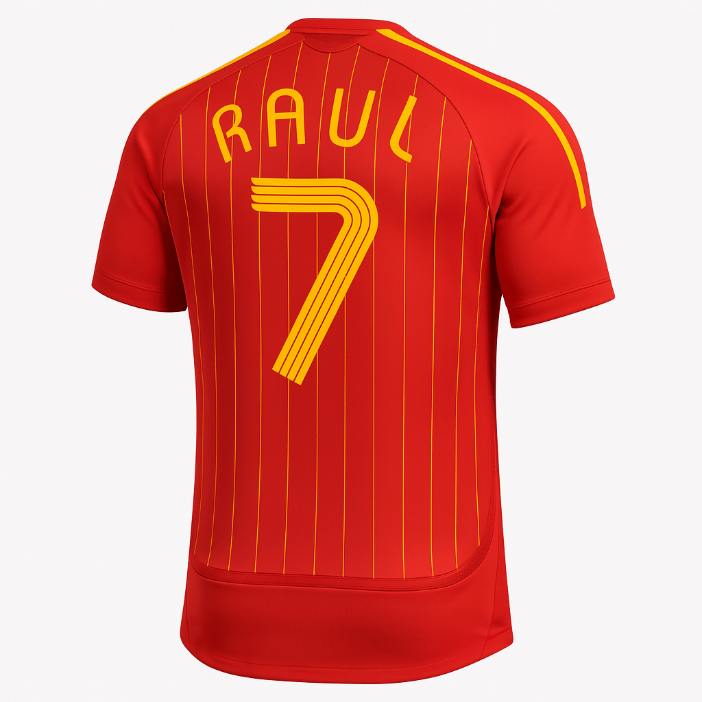 2006 Spain Home Raul #7 (New) - Size M