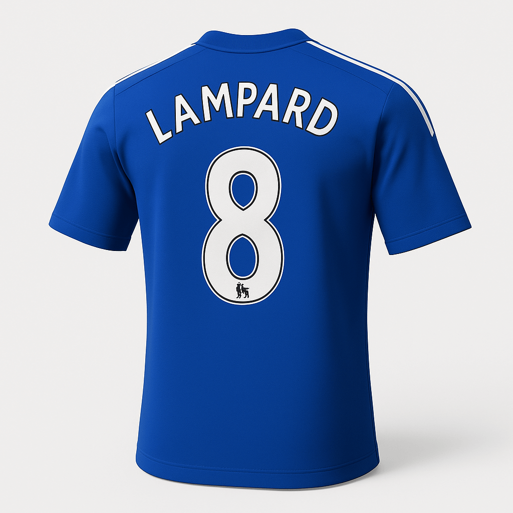 2007–08 Chelsea Home Lampard #8 (New) - Size M