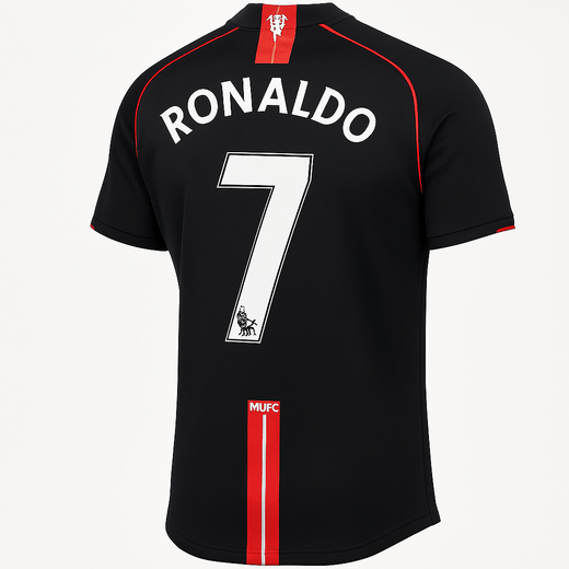 2007–08 Manchester United Away Ronaldo #7 (New) - Size XXL