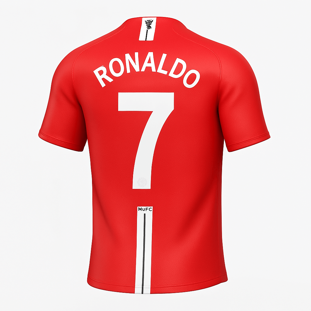 2007–09 Manchester United Home Ronaldo #7 (New) - Size XS