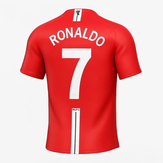 2007–09 Manchester United Home Ronaldo #7 (New) - Size XS