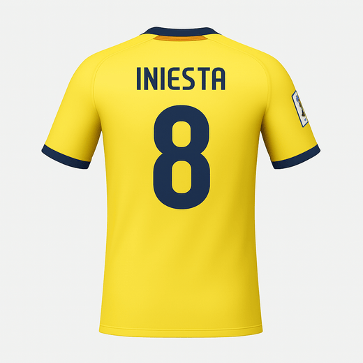 2008–09 Barcelona Away A. Iniesta #8 (New) - Size M