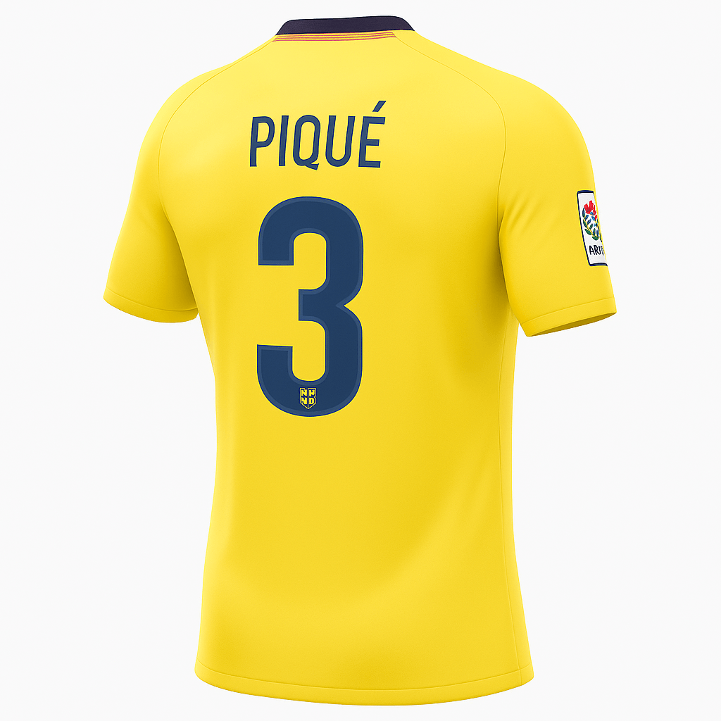 2008–09 Barcelona Away Pique #3 (New) - Size S