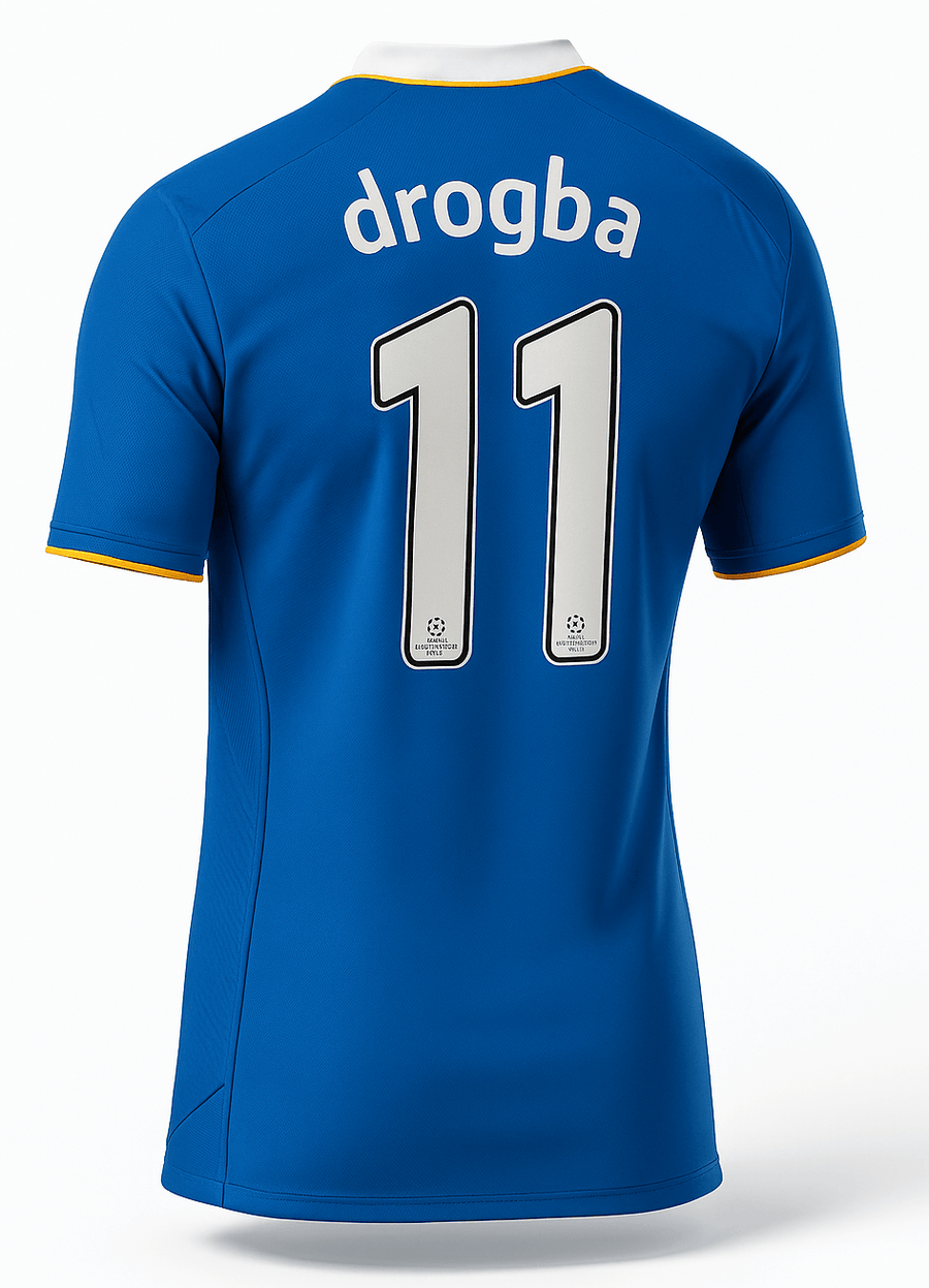 2008–09 Chelsea Home Drogba #11 (New) - Size M