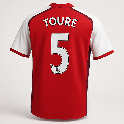 2008–10 Arsenal Home Toure #5 (New) - Size M