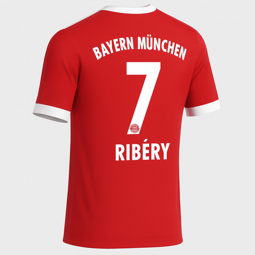 2009–10 Bayern Munich Home Ribéry #7 (New) - Size XL
