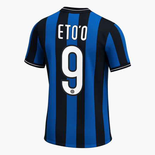 2009–10 Inter Milan Home Eto'o #9 (New) - Size M