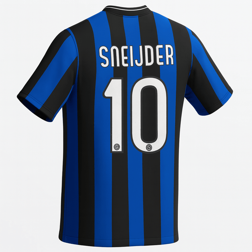 2009–10 Inter Milan Home Sneijder #10 (New) - Size XXL