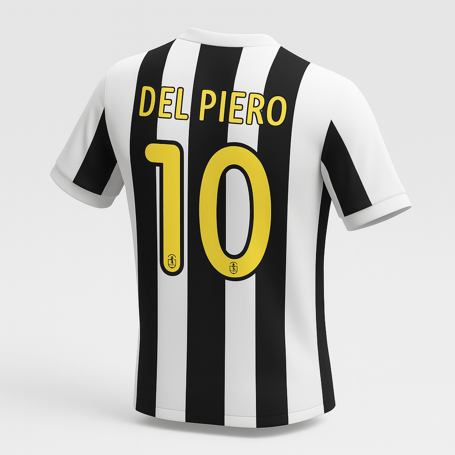 2009–10 Juventus Home Del Piero #10 (New) - Size XXL