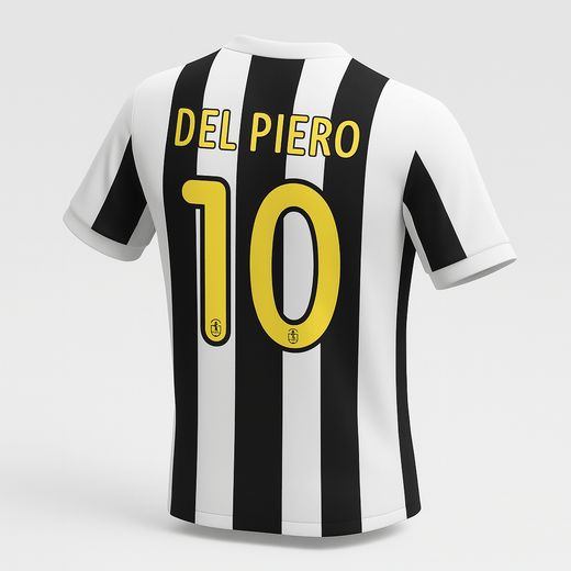2009–10 Juventus Home Del Piero #10 (New) - Size M