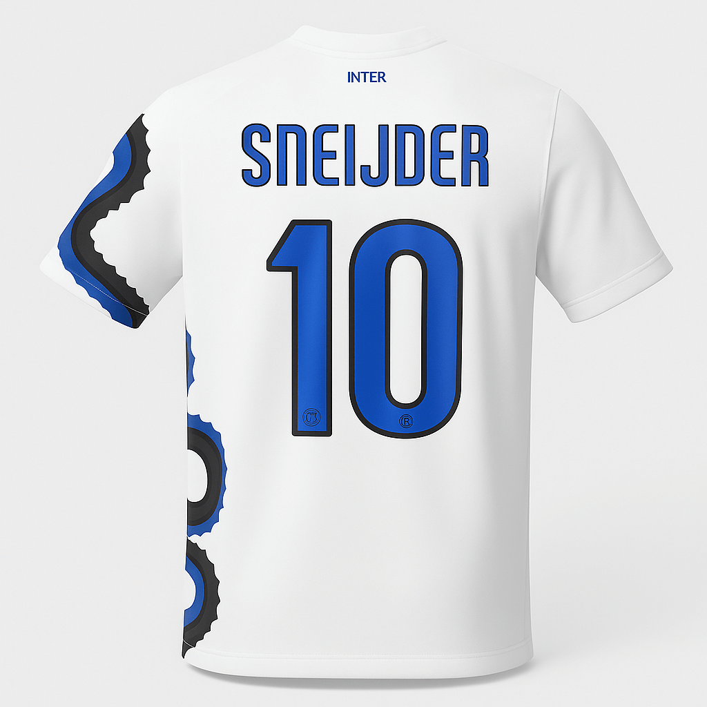 2010–11 Inter Milan Away Sneijder #10 (New) - Size XL