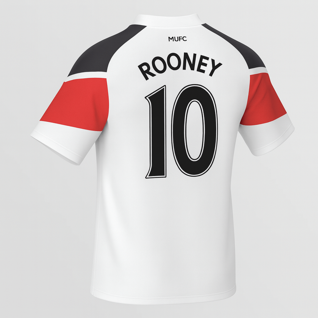 2010–11 Manchester United Away Rooney #10 (New) - Size XXL