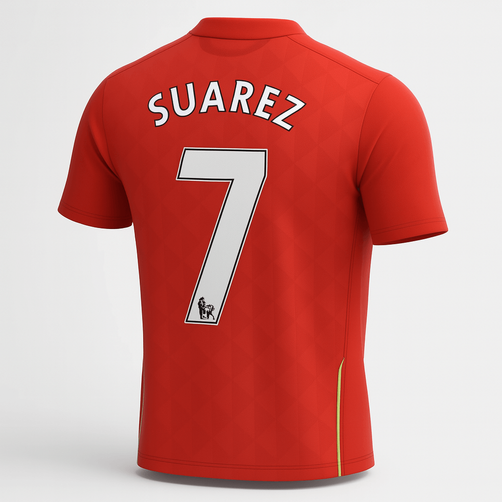 2010–12 Liverpool Home Suarez #7 (New) - Size XXL