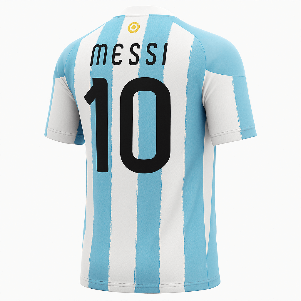 2010 Argentina Home Messi #10 (New) - Size XXL