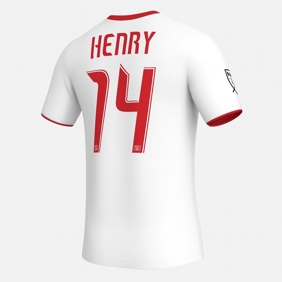 2010 New York Red Bulls Home Henry #14 (New) - Size L