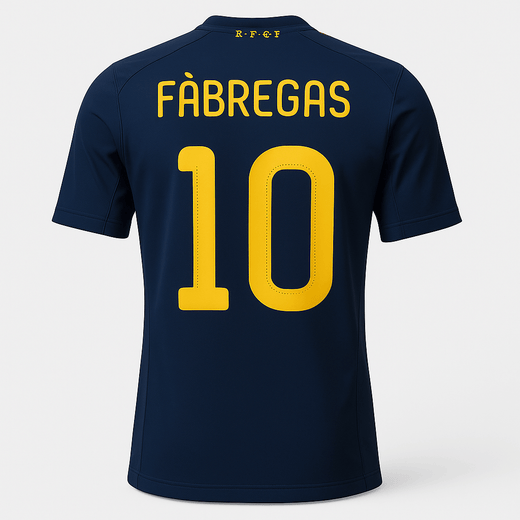 2010 Spain Away Fabregas #10 (New) - Size M