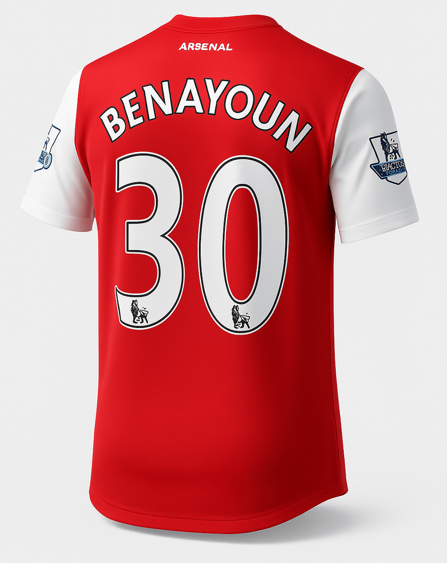 2011–12 Arsenal Home Benayoun #30 (New) - Size XS