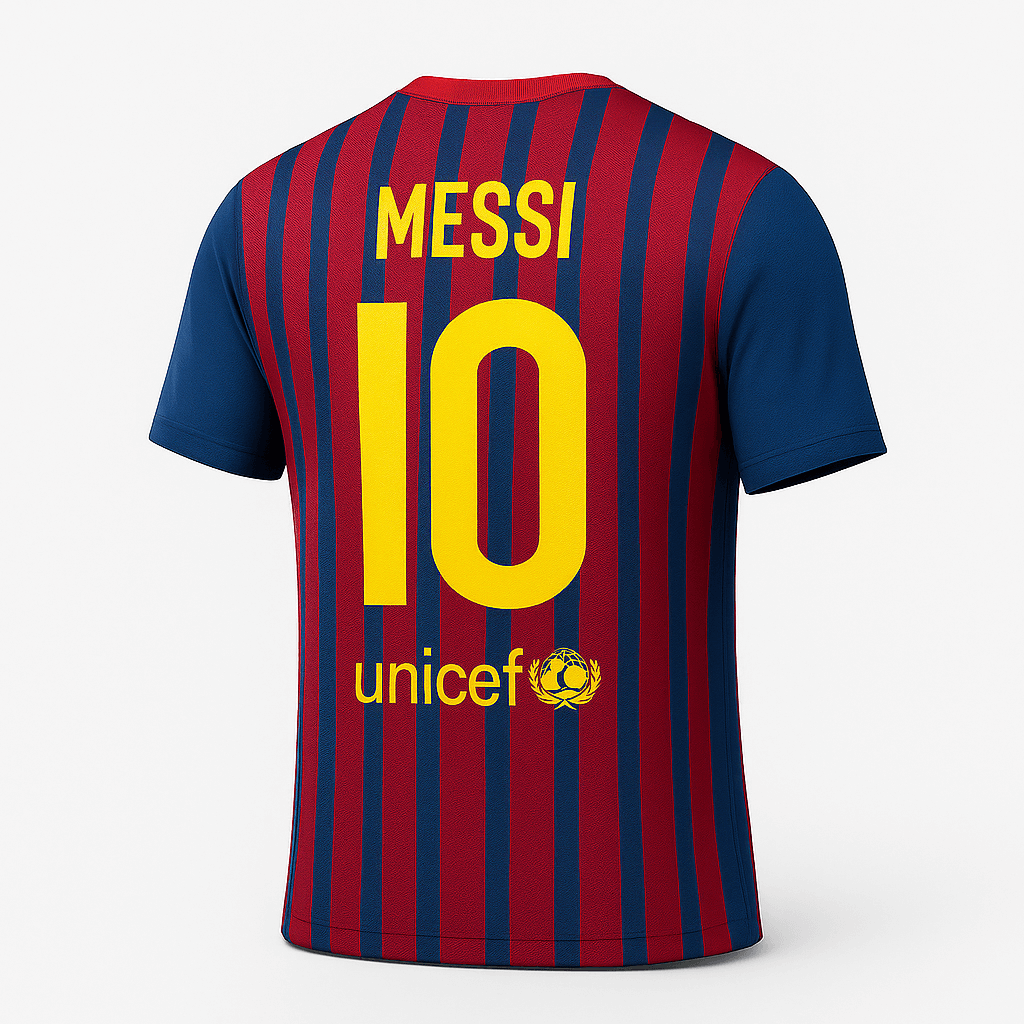 2011–12 Barcelona Home Messi #10 (New) - Size L