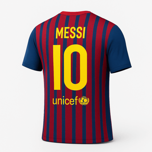 2011–12 Barcelona Home Messi #10 (New) - Size L